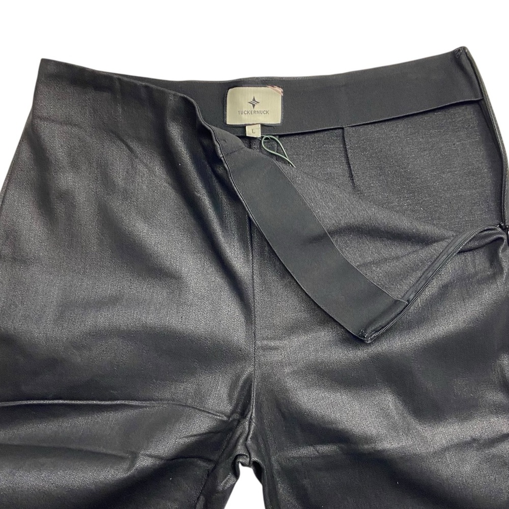 NWT TUCKERNUCK Black Wax Ashford Pants Large - Picture 4 of 13